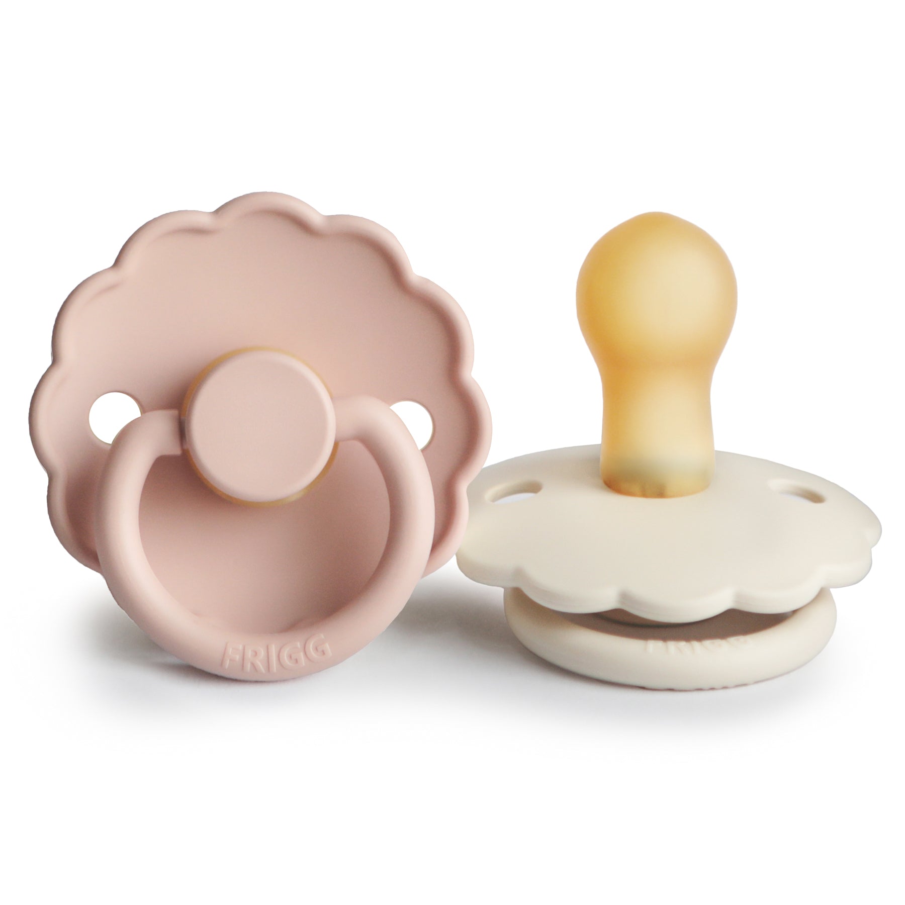 FRIGG Daisy Schnuller aus Naturkautschuk im 2er-Pack