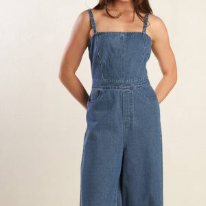 Clean Girl Denim-Jumpsuit
