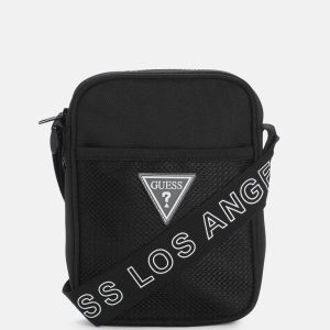 Umhängetasche mit Netztasche
