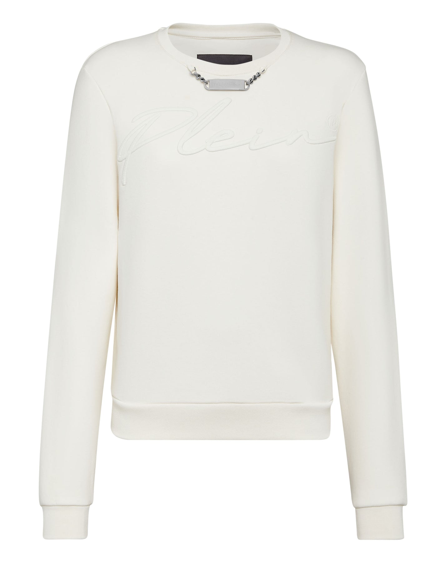 Leisurewear langärmeliges Sweatshirt mit Signature-Stickerei – 7644984672316