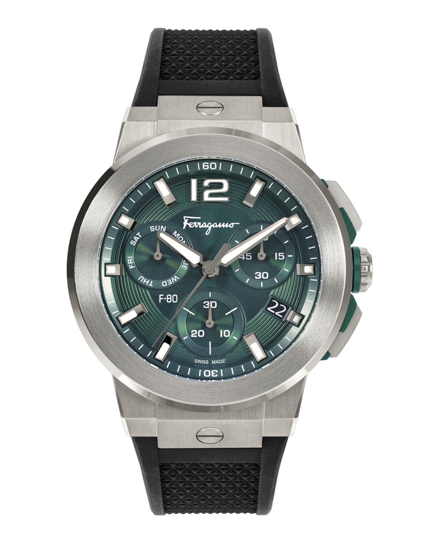 F-80 Tech Armbanduhr – Titan, Silikon