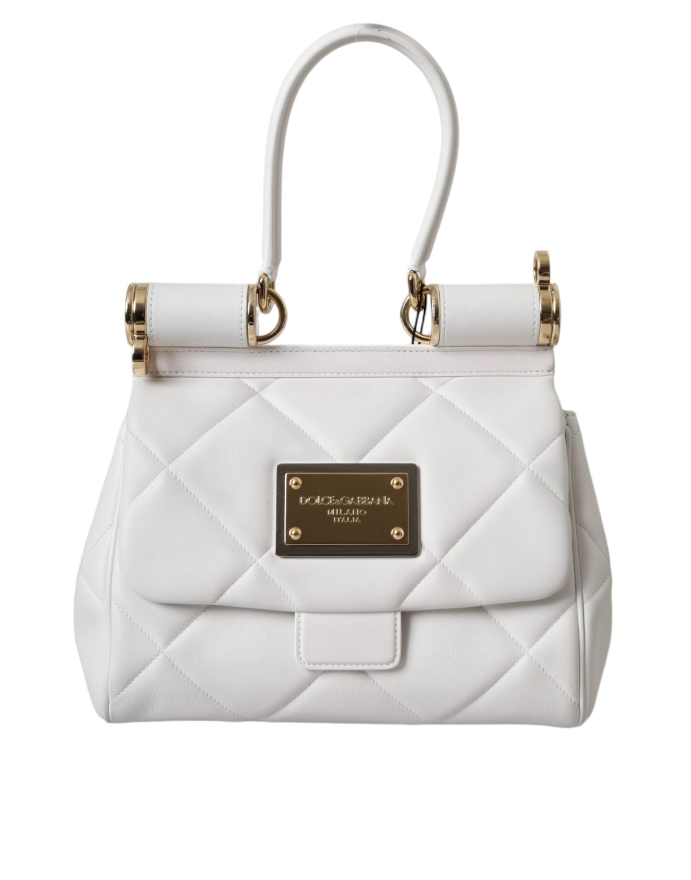Dolce & Gabbana 90’s SICILY Damen-Schultertasche aus Kalbsleder – gebraucht, 7732477657148