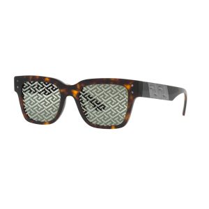 Versace VE 4421 108/V8 quadratische Herren-Sonnenbrille, 52 mm