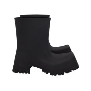 Balenciaga Trooper 7733671231548 Stiefel – Gummi, Schwarz