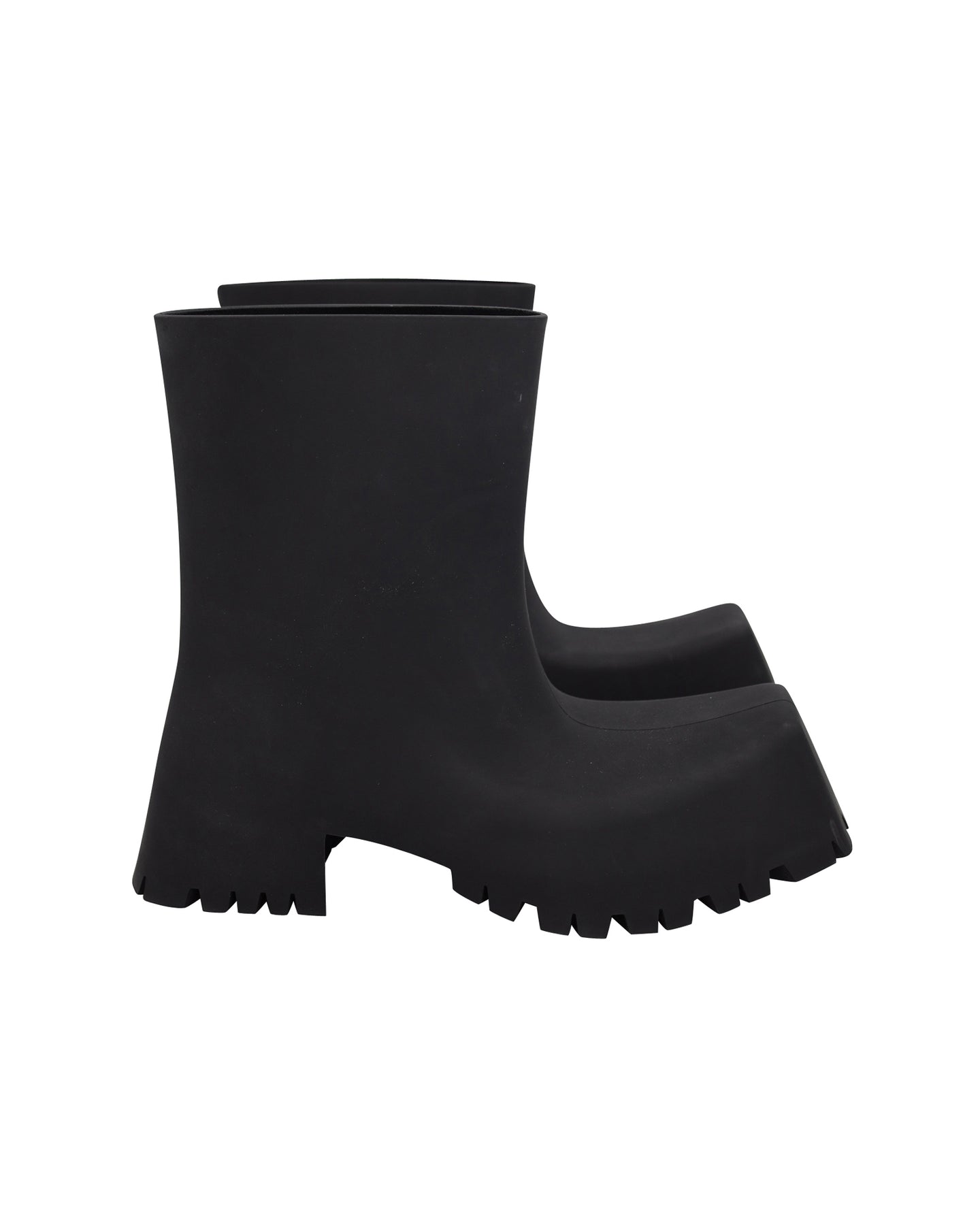 Balenciaga Trooper 7733671231548 Stiefel – Gummi, Schwarz