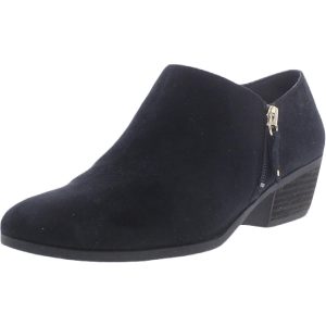 Brief knöchelhohe Shooties aus Velourslederimitat