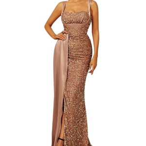 Bella Desert Maxikleid