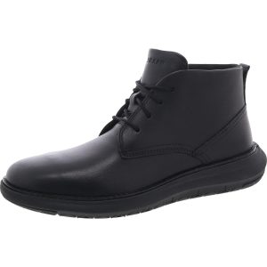 Stiefel – gepolstertes Fußbett, Kunstleder, Chukka-Stil