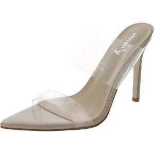 Materialmix-Pumps zum Hineinschlüpfen