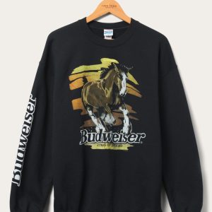 Budweiser Neon Clydesdales Flea Market Fleece – 7734245589052