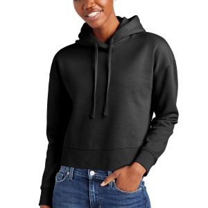 District V.I.T. Damen-Fleece-Kapuzenpullover – DT6101