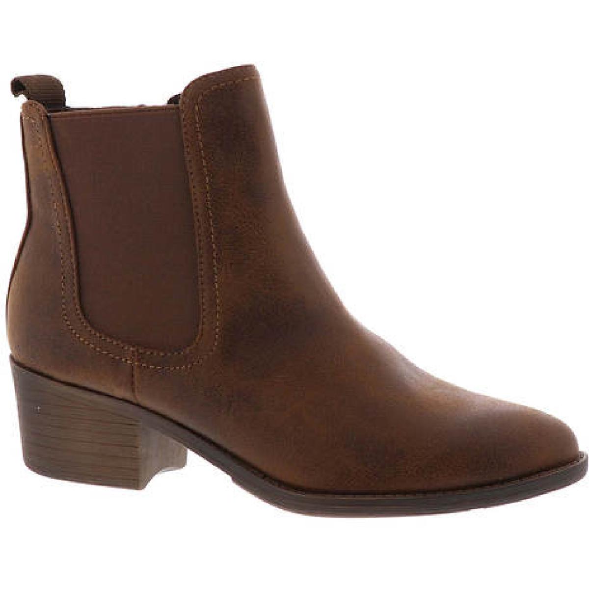 Carriage Chelsea-Boots aus Kunstleder mit gepolsterter Innensohle