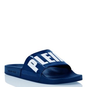 Philipp Plein TM flache Gummisandalen