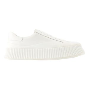 Jil Sander Leder-Sneaker – Beige – 7748651122748