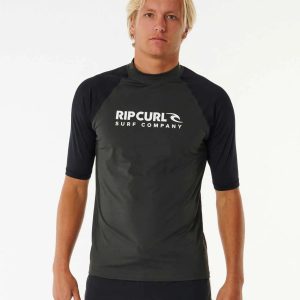 Rip Curl Shock kurzärmeliger Herren-Rashguard