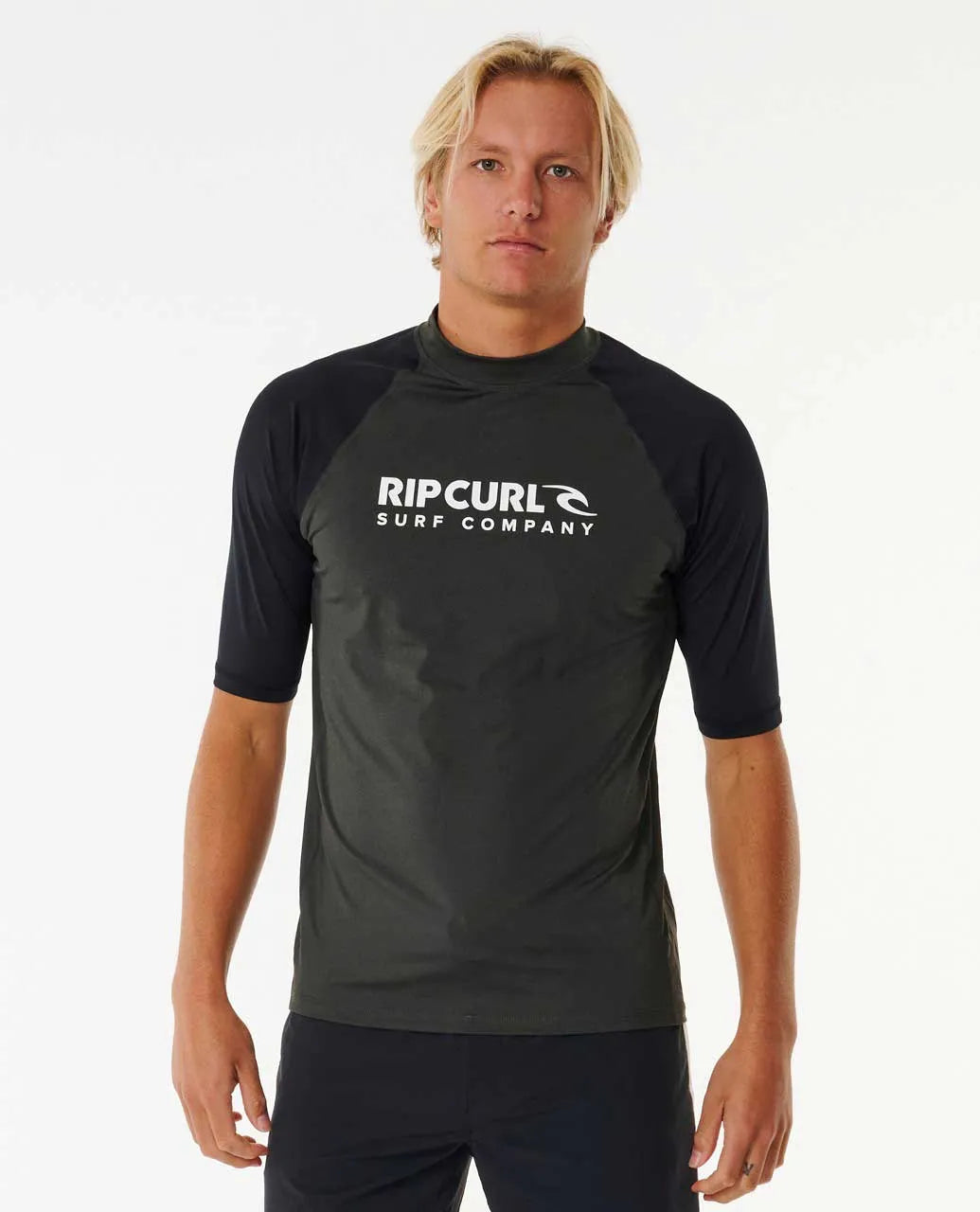 Rip Curl Shock kurzärmeliger Herren-Rashguard