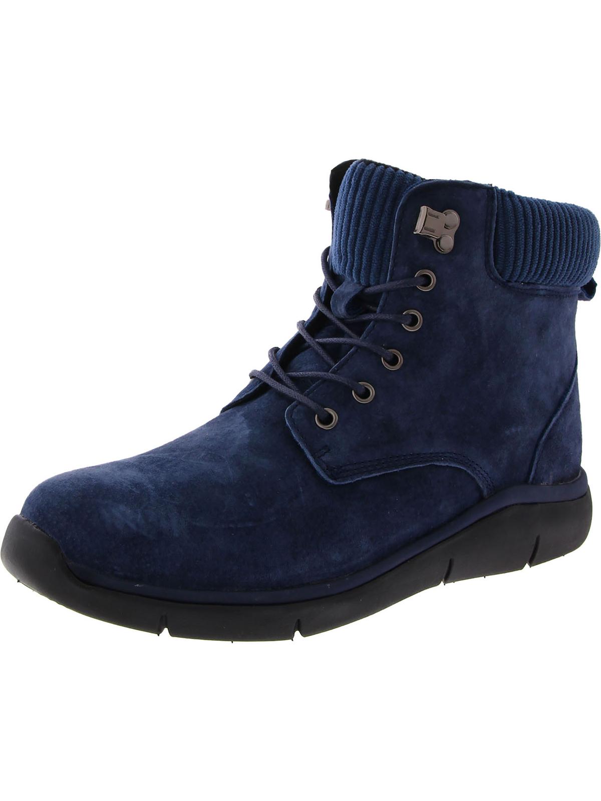 Stiefeletten – Komfortinnensohle, Damen, Veloursleder