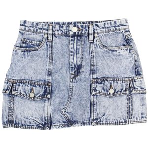 Rock – oberhalb des Knies, Denim