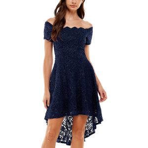 Tailliertes ausgestelltes Kleid für junge Damen