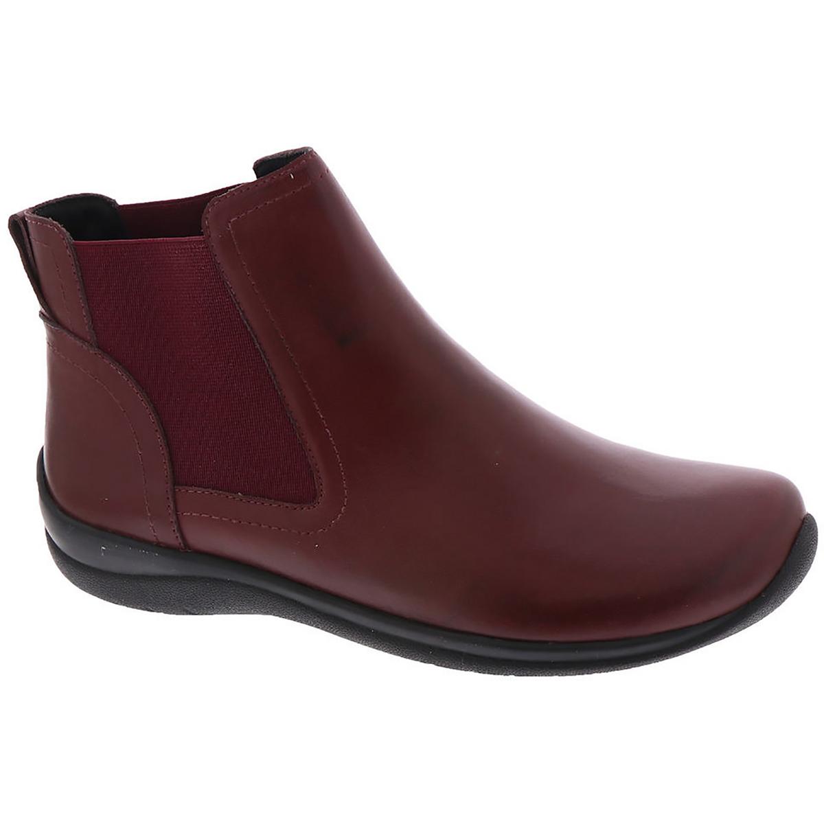 Space Leder-Chelsea-Stiefeletten