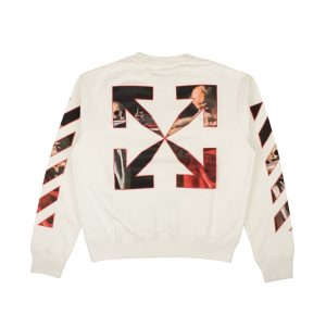 Caravaggio Pullover – Rundhalsausschnitt, Weiß