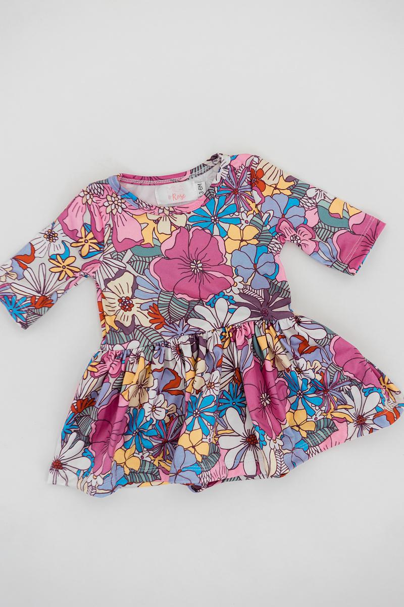 What's Up Buttercup Body mit schwingendem Rockteil – Mauve