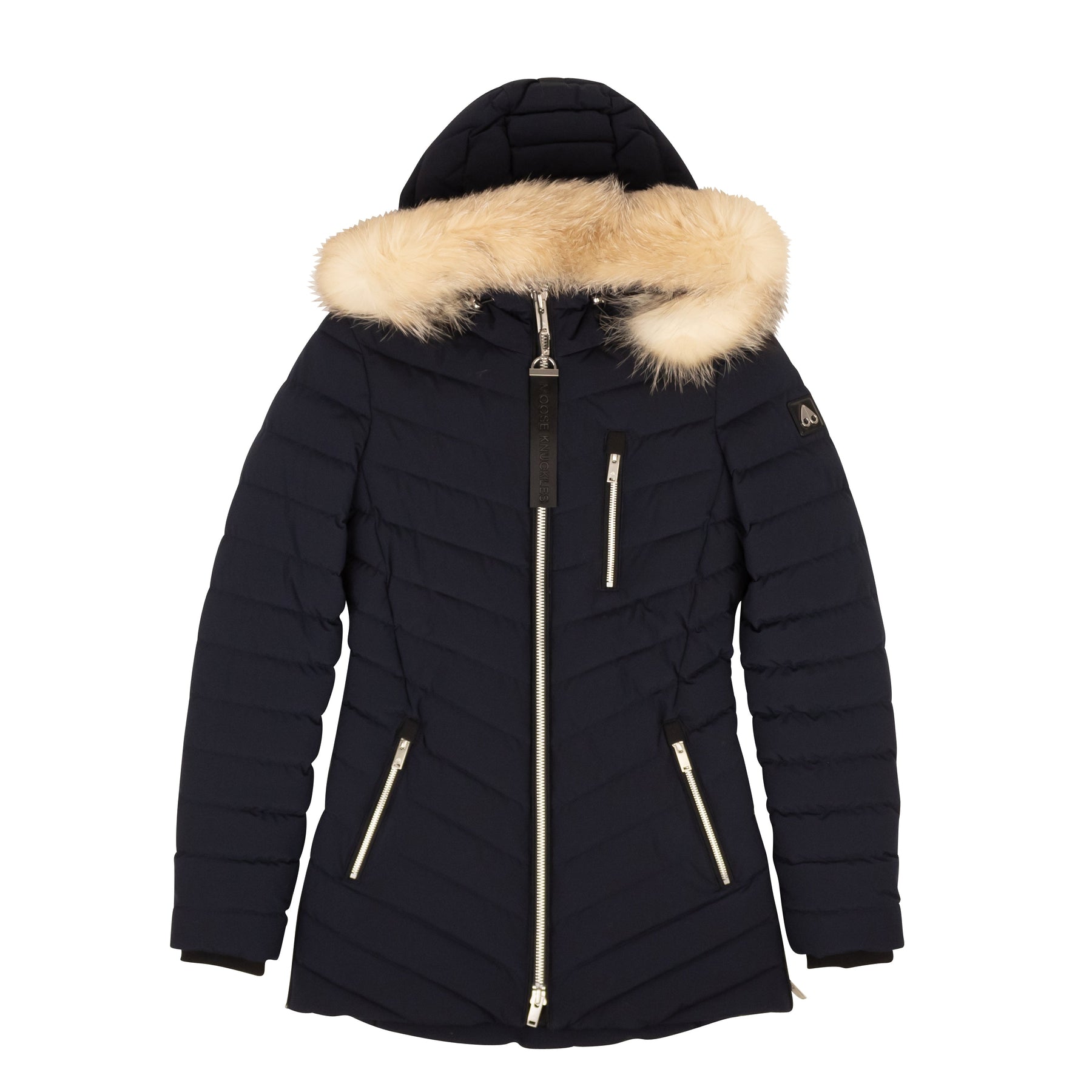 Roselawn 3 Damen-Daunen-Steppjacke in Navy Night Sky