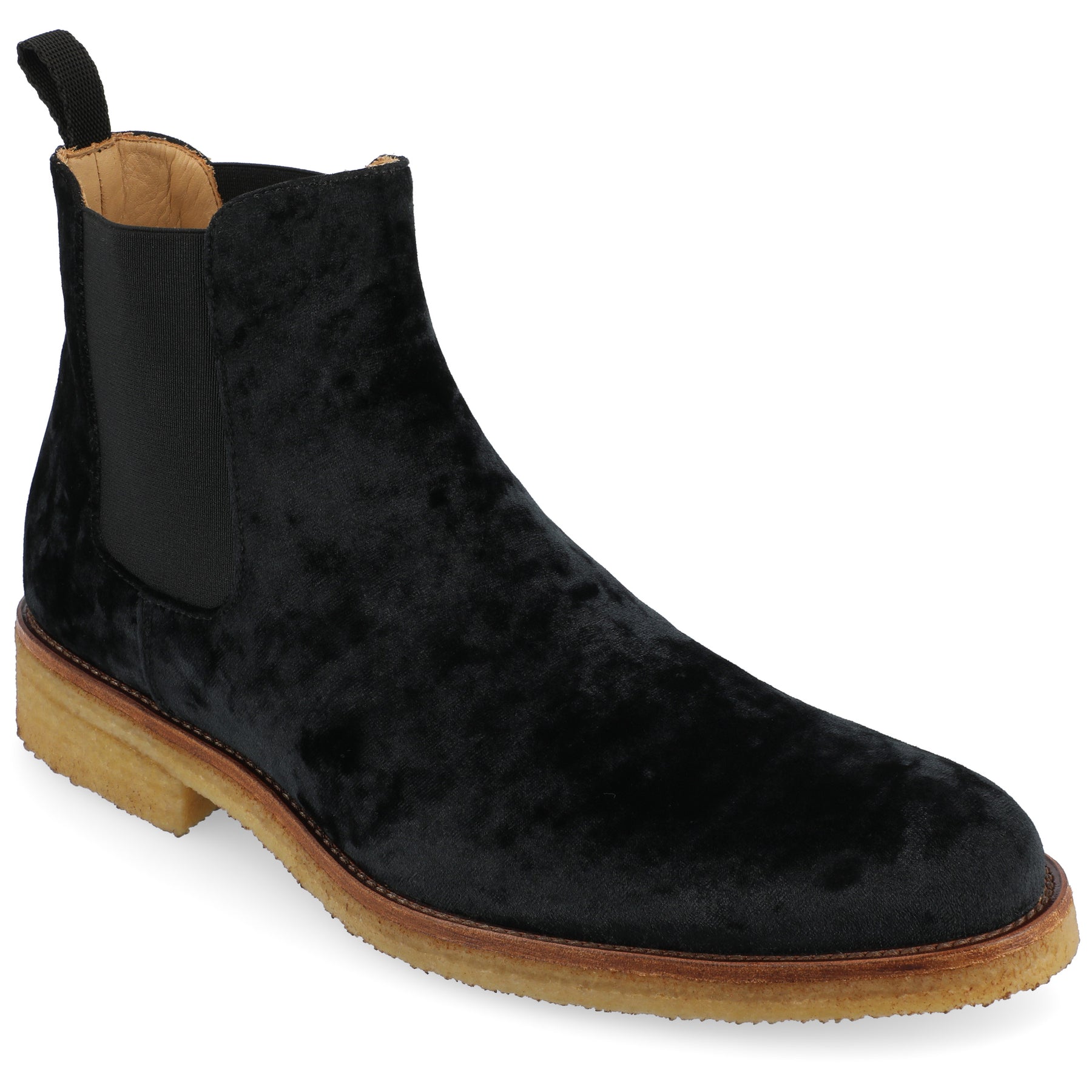The Jude Stiefel – Velours, Schwarz