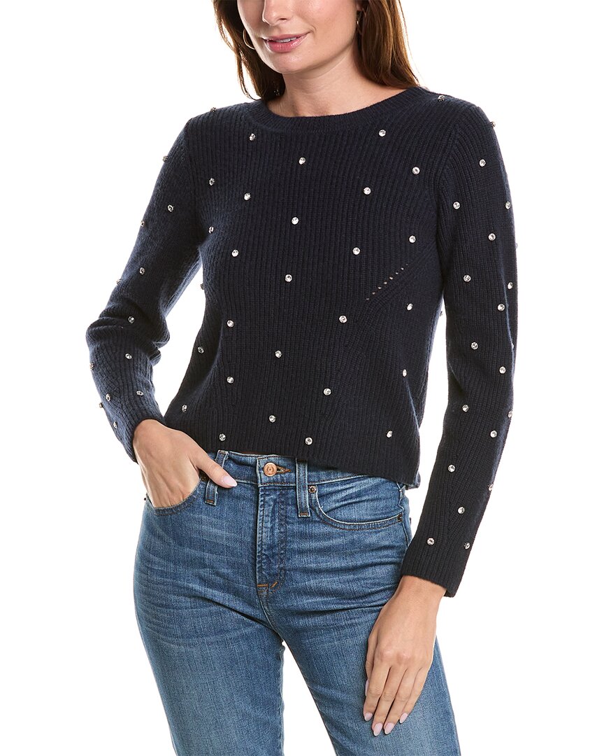 Elie Tahari V-Wrap Pullover – Kaschmir