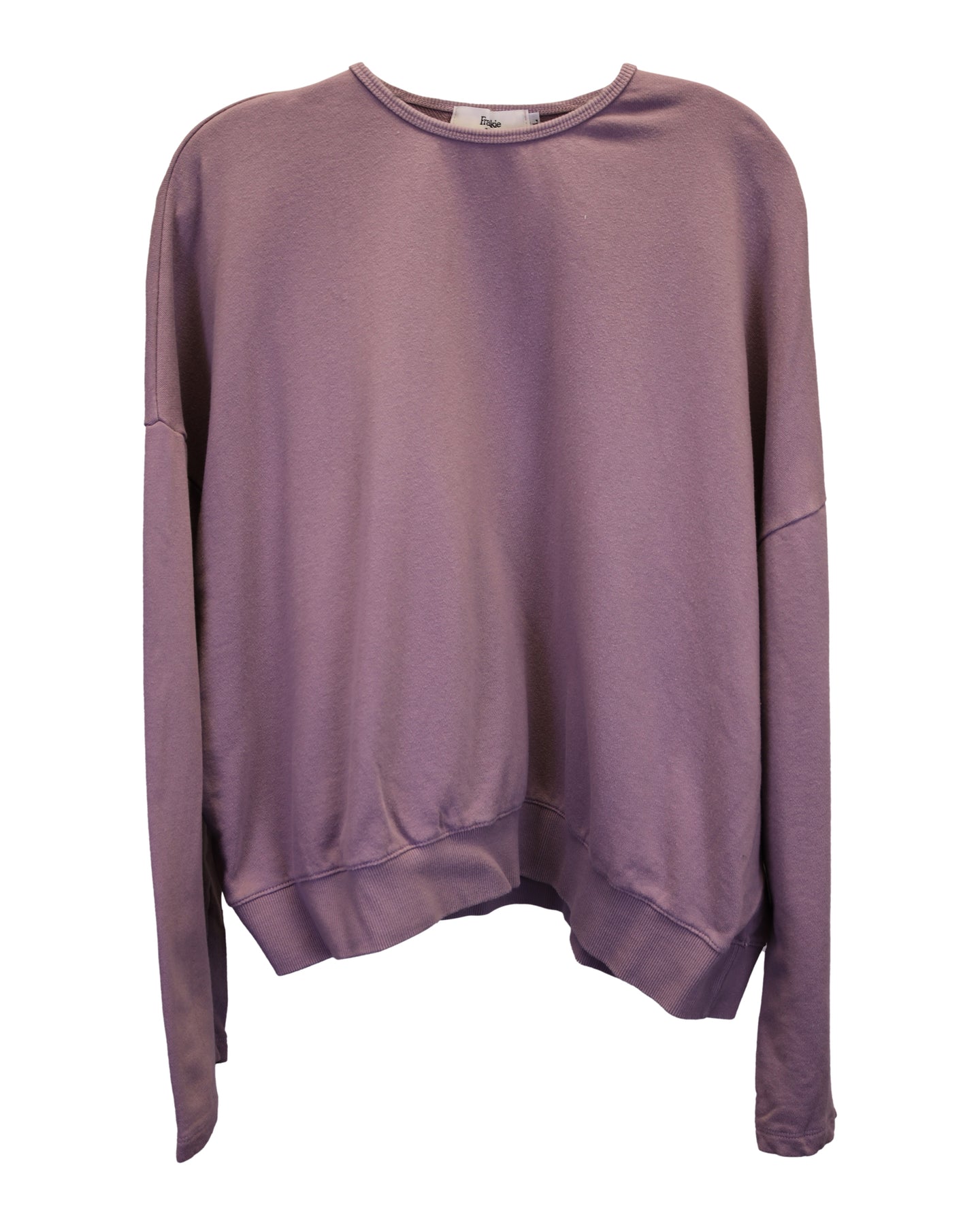 Frankie Shop Jaimie Sweatshirt – Baumwolle, Lila