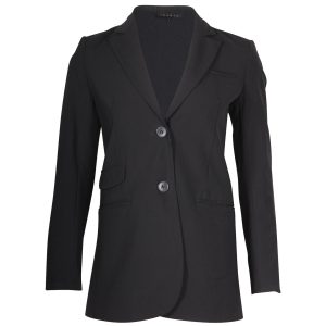 Theory Einreihiger Blazer – Schwarz, Wolle, 7748647845948