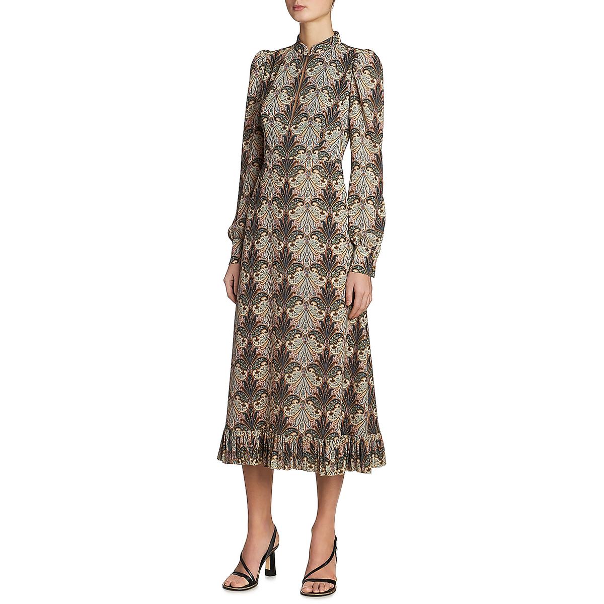 Midikleid – Blumenmuster