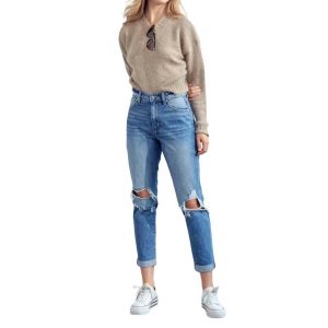 Not Your Boyfriend’s Jeans in Blau