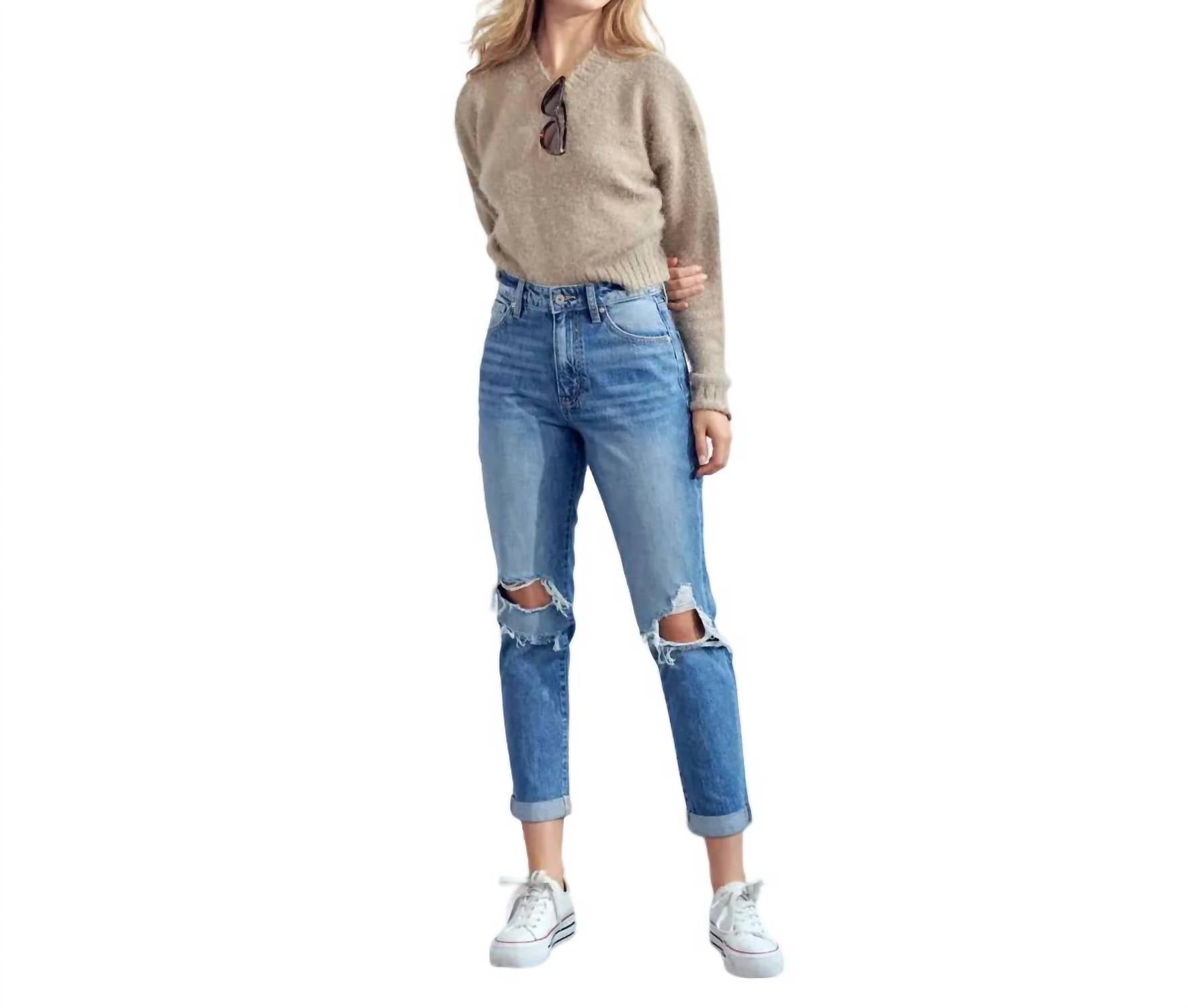 Not Your Boyfriend’s Jeans in Blau