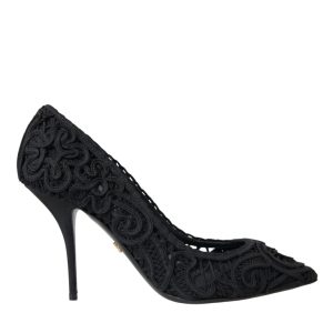 Dolce & Gabbana Cordonetto Ricamo Pump Shoes Absatzschuhe – Damen