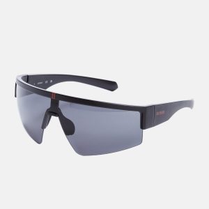 Gestreifte Shield-Sonnenbrille