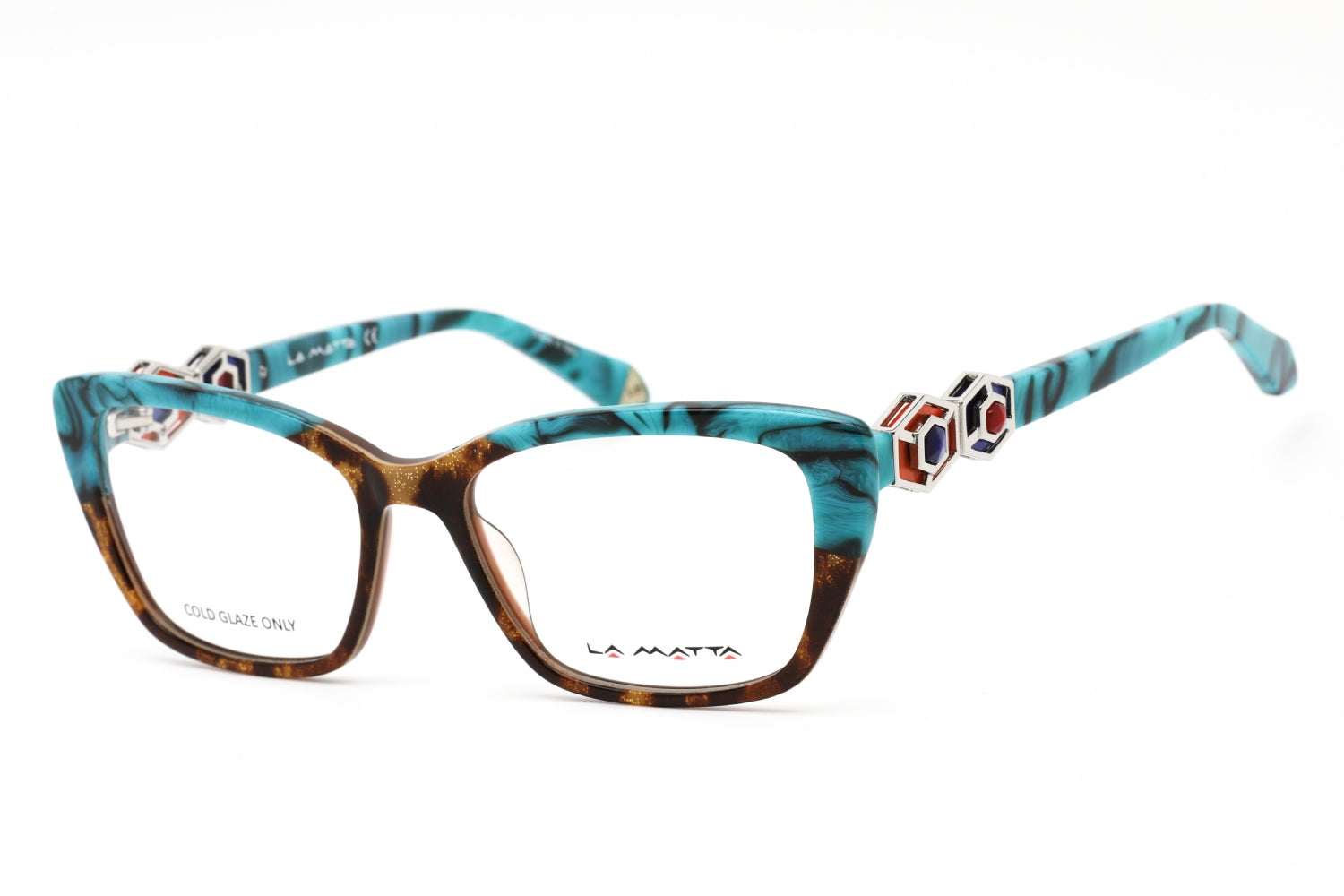 La Matta LMV3247 02-09 54 mm Brille – runde Form