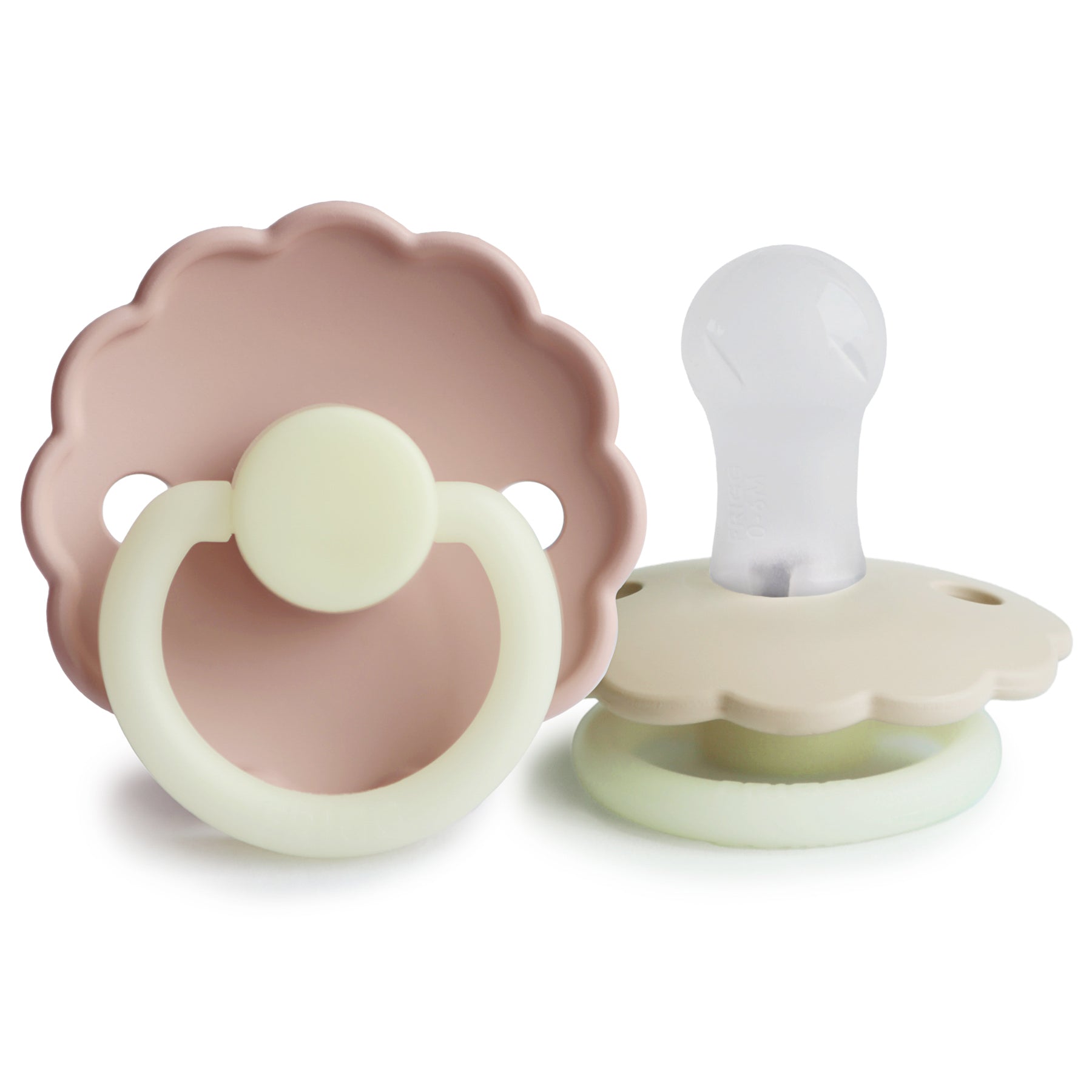 FRIGG Daisy Night Silikonschnuller im 2er-Pack