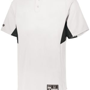 Holloway Game7 Jugend-Baseballtrikot mit zwei Knöpfen