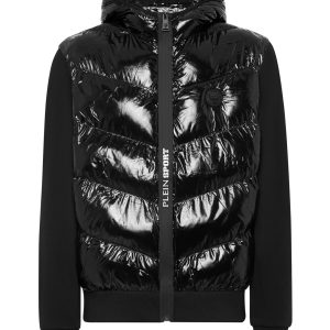 Gepolsterte Nylonjacke