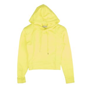 Neon Hoodie Pullover – Baumwolle, Gelb