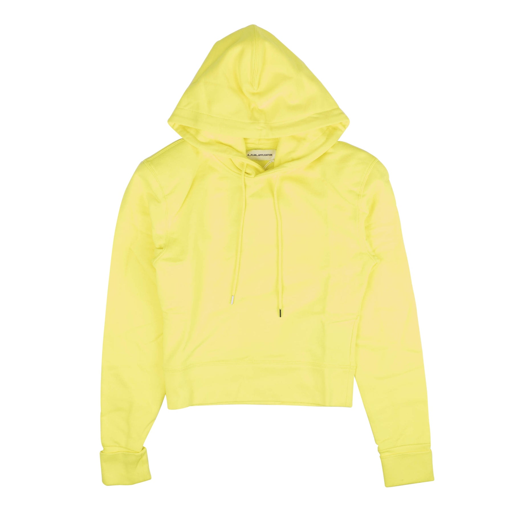 Neon Hoodie Pullover – Baumwolle, Gelb