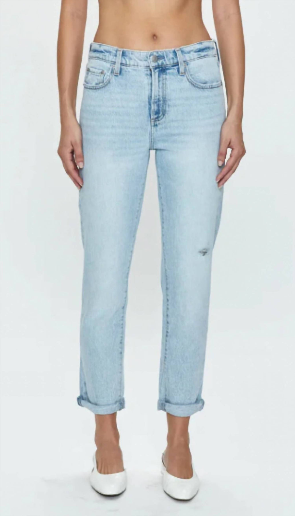 Riley Relaxed Girlfriend Saint Vincent 7732508655676 Jeans – mittlerer Bund