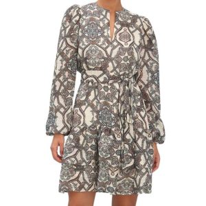 Preston Kleid im Design Opal Medallion