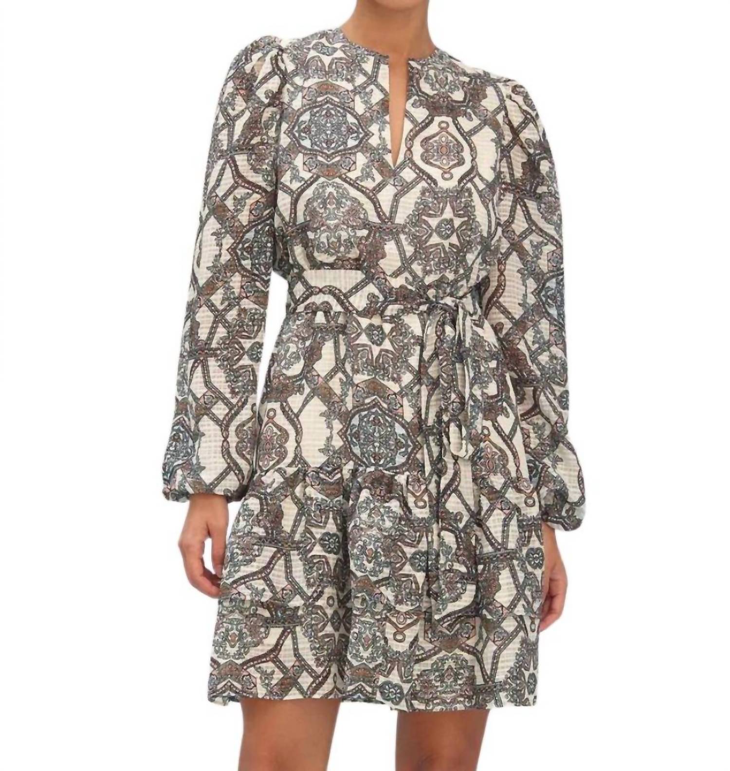Preston Kleid im Design Opal Medallion