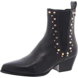 40F4CLME7L Jeweled Chelsea-Stiefel – Leder