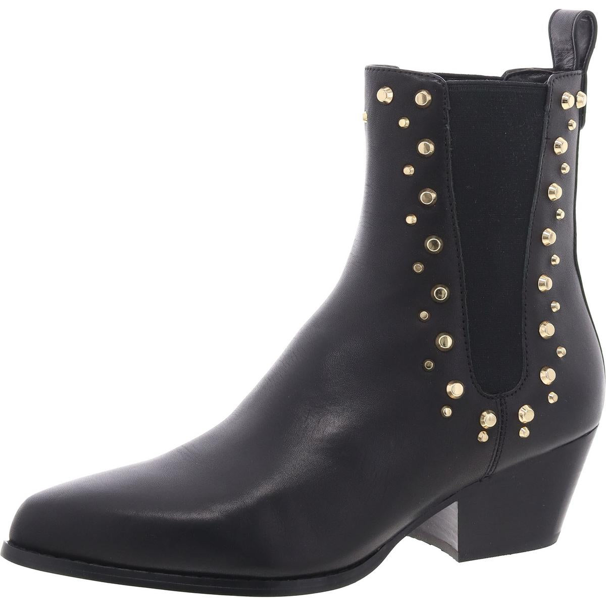 40F4CLME7L Jeweled Chelsea-Stiefel – Leder