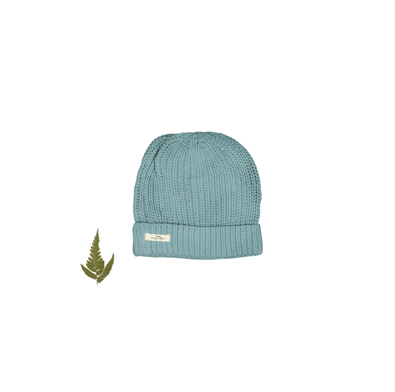 The Chunky Knit Hat in Ocean