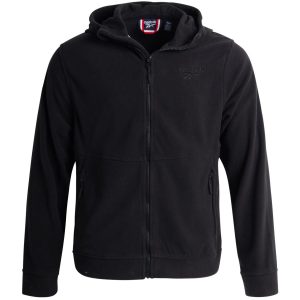 Bequeme Herrenjacke aus Polarfleece mit Reißverschluss