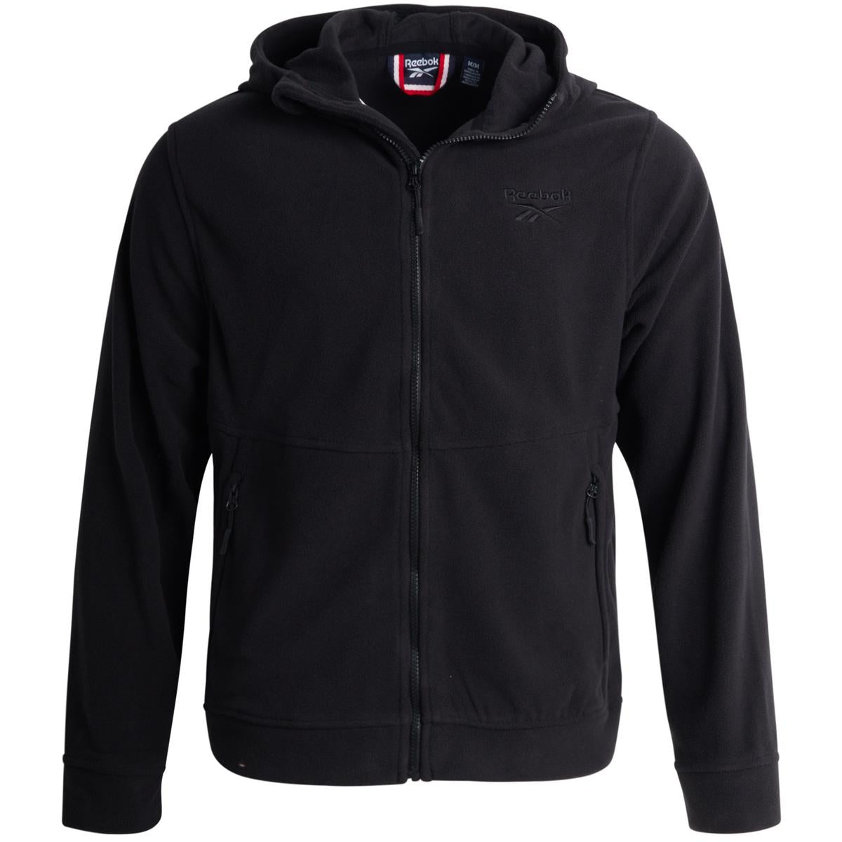 Bequeme Herrenjacke aus Polarfleece mit Reißverschluss
